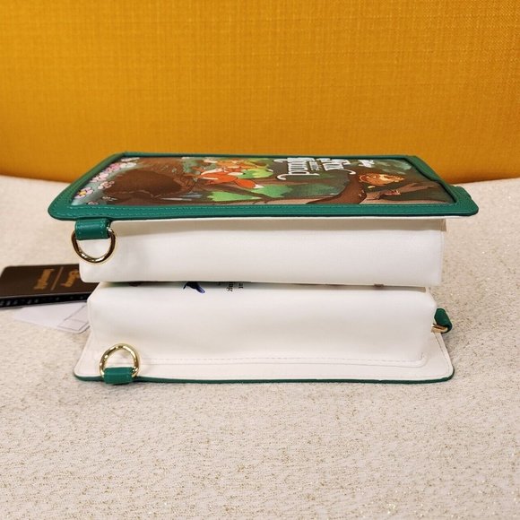 Loungefly Disney Fox and The Hound Classic Story Book Convertible Mini Backpack - Picture 6 of 13